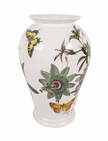 Vintage Ceramics 1972 Portmeirion Pottery Botanic Garden Blue Passion Flower 8.25