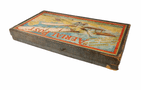 Vintage Chad Valley Harborne Aerial Post Boxed Board Game Bi-Plane Postal Air Aeroplane Circa 1930s