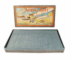 Vintage Chad Valley Harborne Aerial Post Boxed Board Game Bi-Plane Postal Air Aeroplane Circa 1930s