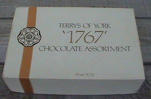 Vintage Chocolate Box Joseph Terry & Co. Ltd York Terry's of 1767 2lb, 1970s