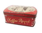 Vintage Chocolate Tin Beechs Ltd Preston Toffee Royal King George VI Queen Mother Elizabeth Margaret