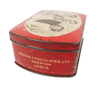 Vintage Chocolate Tin Beechs Ltd Preston Toffee Royal King George VI Queen Mother Elizabeth Margaret