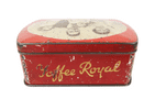 Vintage Chocolate Tin Beechs Ltd Preston Toffee Royal King George VI Queen Mother Elizabeth Margaret