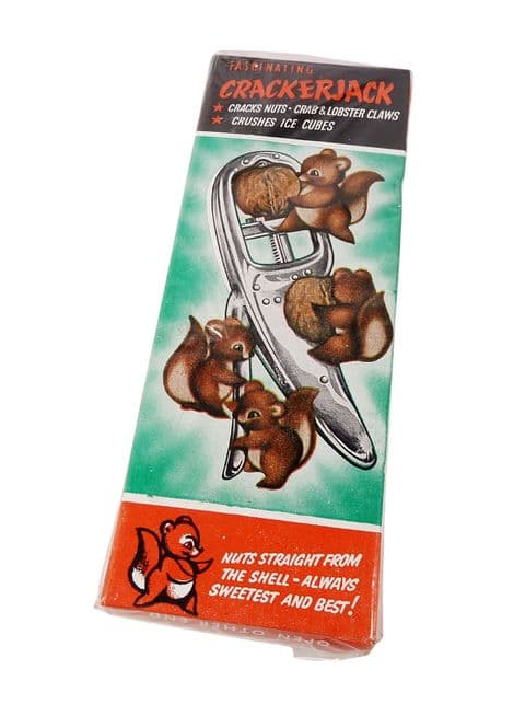 Vintage Chrome Plate 3 in 1 Crackerjack Nut Ice Lobster Nutcrackers C.L. Rimes Leeds Sealed Box New
