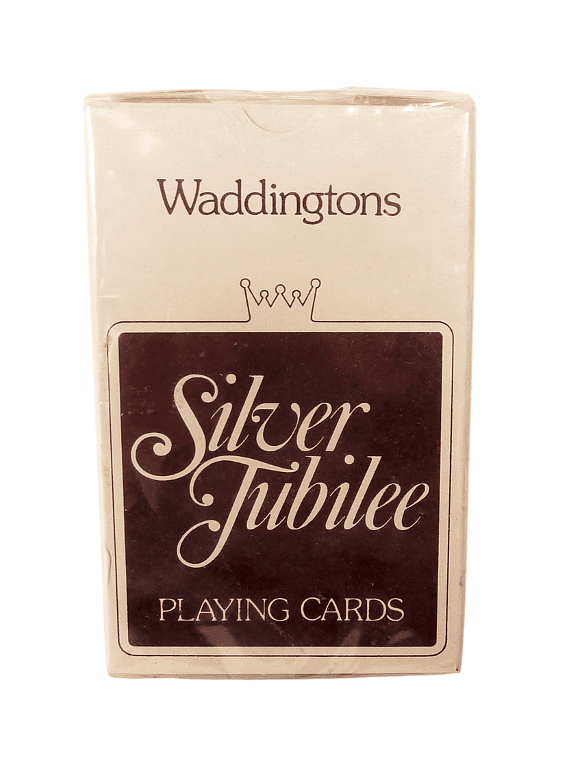 Vintage Commemorative 1977 Queens Silver Jubilee Waddingtons Playing ...