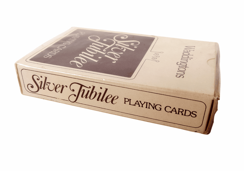 Vintage Commemorative 1977 Queens Silver Jubilee Waddingtons Playing ...
