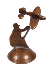 Vintage Copper Penny Coin Fund RAF WW2 Spitfire Britannia Mini Miniature Ornament Sculpture
