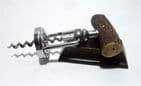 Vintage Corkscrew Antler Horn Handled Open Frame Dreko German Germany Circa 1960s