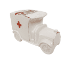 Vintage Crested China WW1 Red Cross Ambulance Arms of Wales Barker Brothers Meir Arms China Welsh