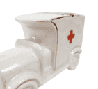 Vintage Crested China WW1 Red Cross Ambulance Arms of Wales Barker Brothers Meir Arms China Welsh