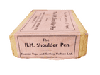 Vintage Desk Office Box of Thomas Hope Sankey Hudson HM Shoulder Pen Nibs 131 Count Calligraphy