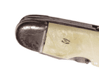 Vintage Dutch Menin Gate Souvenir Pictorial Multi Pocket Knife Corkscrew Glass Cutter Opener Reamer
