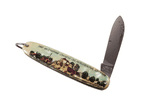 Vintage ELOSI Ernst Lohr Söhne Solingen Pocket Knife Byzantine Church Cyprus Souvenir Pictorial