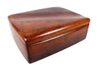 Vintage Elsa Peretti Wave Tiffany & Co Brown Leather Designer Luxury Two Level Jewellery Jewelry Box
