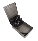 Vintage Empty Garage Tin Dormer Sheffield Imperial Drill Bit Metal Box Display Storage