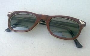 Vintage English Ladies Designer Sunglasses Sun Glasses MADE IN UK Circa 1950s