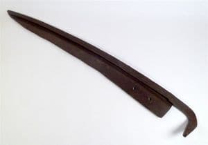 Vintage Farming Tool Long Handled Scythe Blade Only W A Tyzack & Co. Stella Works Sheffield England
