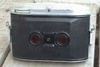 Vintage Ferrania Tanit 127 Italian Roll Film Camera Aluminium Body, Circa 1950s Made in Italy
