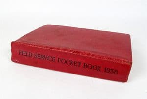 Vintage Field Service Pocket Book 1938 c/w 12 Pamphlets WW2 Military Wartime 1939 1940 Handbook