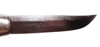 Vintage Finnish Standard Puukko Hunting Knife Leather Sheath Made in Finland 1950s Signed by Maker