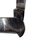 Vintage Folding Corkscrew H Fisher Sheffield Pocket Knife Opener Macpherson & Co Foochow Paints