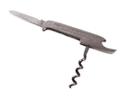 Vintage Folding Corkscrew H Fisher Sheffield Pocket Knife Opener Macpherson & Co Foochow Paints