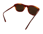 Vintage Folding Sunglasses Spectacles Glasses Faux Tortoiseshell in Leather Case 1960s Gaughia?