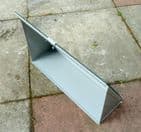 Vintage Freestanding Industrial Metal Mirror Shoe Shop Retail Home Dressing Room Table Boutique