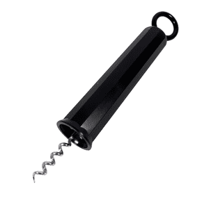 Vintage French 1983 Bruno Desnoulez Patent 'Kariba' Cord Force Pull Corkscrew Circa 1980s Black