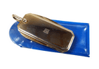 Vintage G R & J Pemberton Preston 1882-1982 Newspaper Service 24CT Gold Plate Folding Pocket Knife
