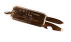 Vintage G R & J Pemberton Preston 1882-1982 Newspaper Service 24CT Gold Plate Folding Pocket Knife