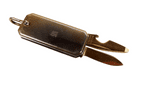 Vintage G R & J Pemberton Preston 1882-1982 Newspaper Service 24CT Gold Plate Folding Pocket Knife