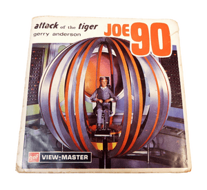 Vintage GAF 1968 3-D Viewmaster View Master Reel Set B456 Gerry Anderson Joe 90 Attack of the Tiger