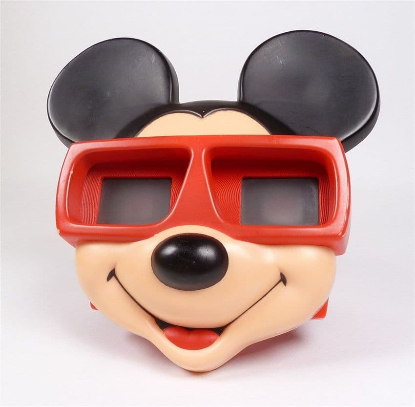 Vintage GAF 3-D Viewmaster View Master Model J Mickey Mouse Face Stereoscope Viewer
