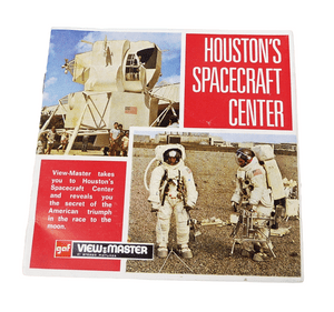 Vintage GAF 3-D Viewmaster View Master Reel Set A425 E Houston's Spacecraft Center Space Moon