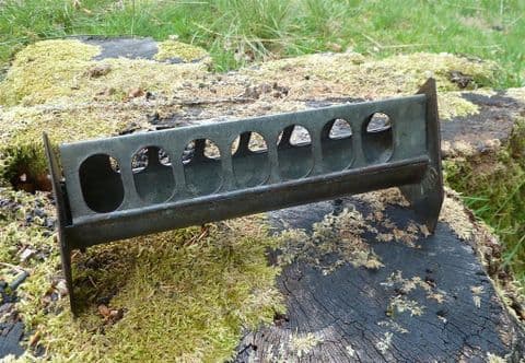 Vintage Garden Galvanised Metal Small Chicken Feeder Trough Hinged Top Herb Planter Feed Cute