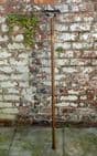 Vintage Gardening Tool Wooden Long Handled Stirrup Hoe Oscillating Scuffle 57.5