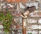 Vintage Gardening Tool Wooden Long Handled Stirrup Hoe Oscillating Scuffle 57.5