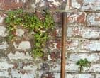 Vintage Gardening Tool Wooden Long Handled Stirrup Hoe Oscillating Scuffle 57.5