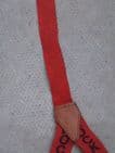 Vintage Genuine Signed Bobby Ball Red Braces Rock on Tommy Cannon & Ball Used on Stage, Circa 1980s