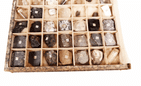 Vintage Geological Boxed 70pc Mineral & Rock Specimen Collection Display Natural History Key