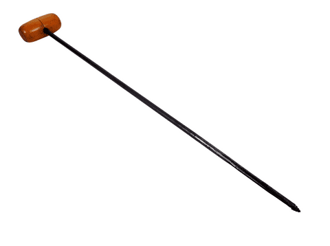 Vintage Hand Tool Newey? Wood Wooden Handled Handle Bell Hangers Gimlet 18" Long Woodworking