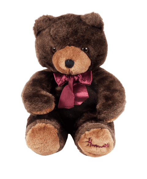 Vintage Harrods Knightsbridge Dated 1990 Christmas Xmas 14" High Teddy Bear