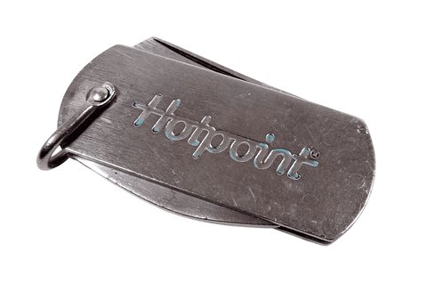 Vintage Hotpoint Advertising Promotional Sheffield Folding Pocket Knife Opener Screwdriver