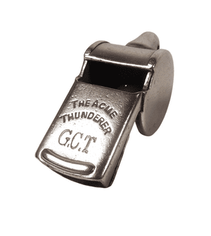 Vintage Hudson & Co Acme Glasgow Tramways Thunderer Whistle 1923-30 GCT Escargot Early Issue No 23