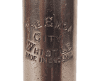 Vintage Hudson The Emca City Whistle Made in England GSW Walking Police Fire General Service 3.25