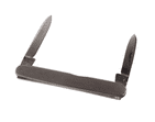 Vintage Ibberson Sheffield Engine Turned Folding Folder Stainless Pocket Pen Knife Violin Mark