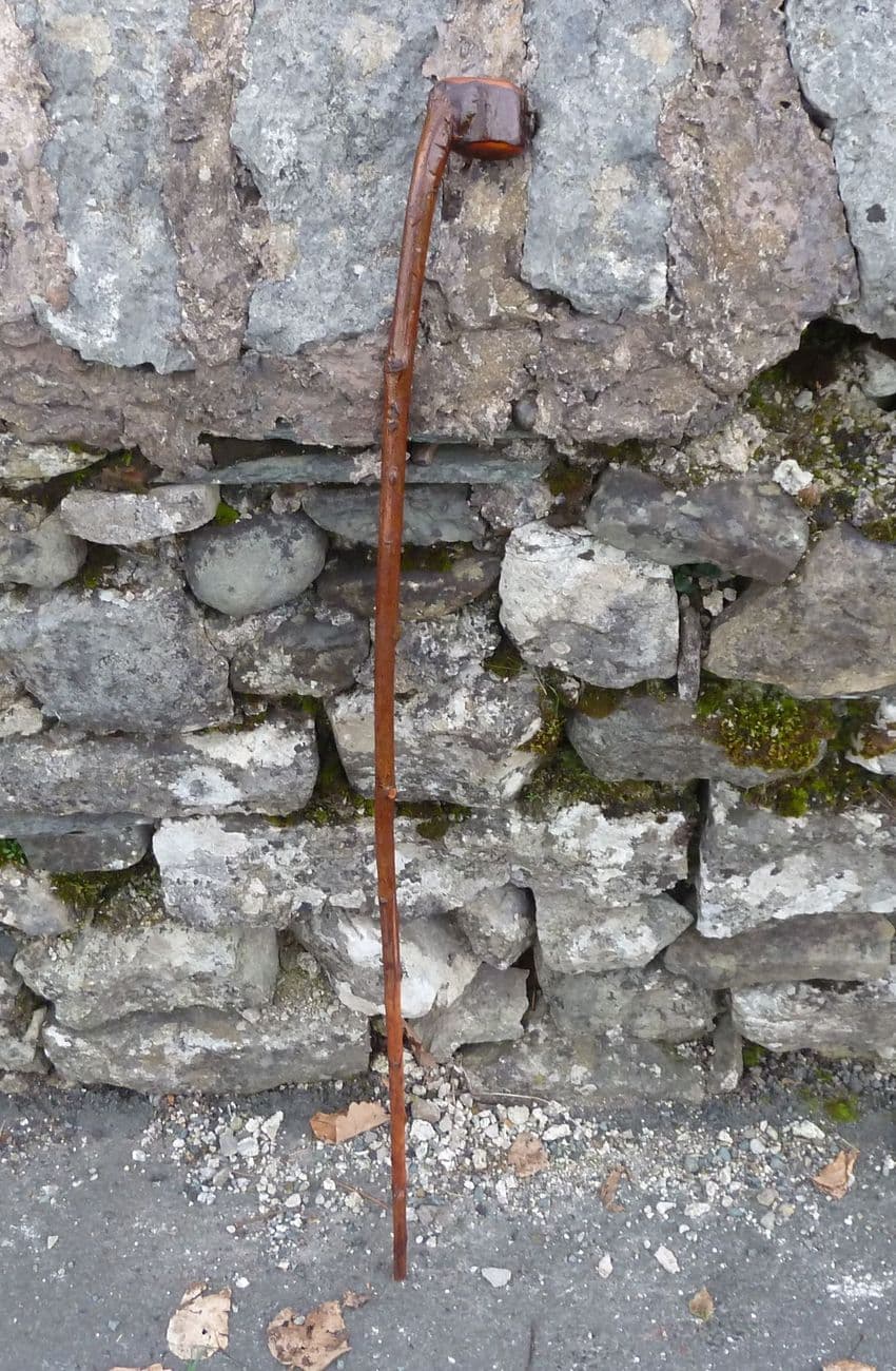 Vintage Irish Shillelagh Shillelah Shillalah Shillaly Blackthorn Wooden Walking Club Stick 36.25