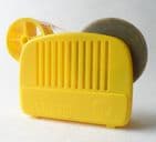 Vintage Italian Fiorucci Cine Film Projector Tape Dispenser Stiassi 70s Mid Century Design YELLOW