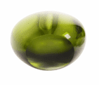 Vintage Italian Heavy Cased Art Glass Olive Green Vase Murano Sommerso Not Signed Flavio Poli Style